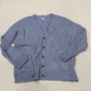 Ella Moss Light Blue Cardigan Sweater